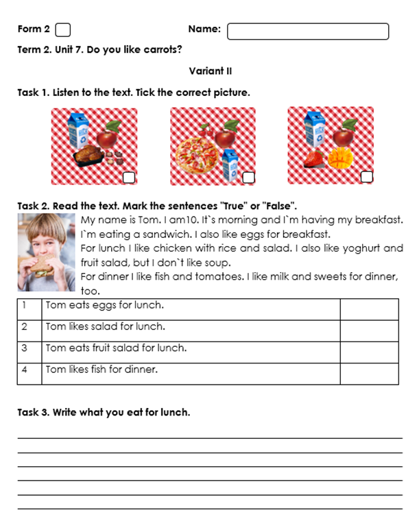 Діагностувальні роботи для 2 класу на ІІ семестр - Зображення 3